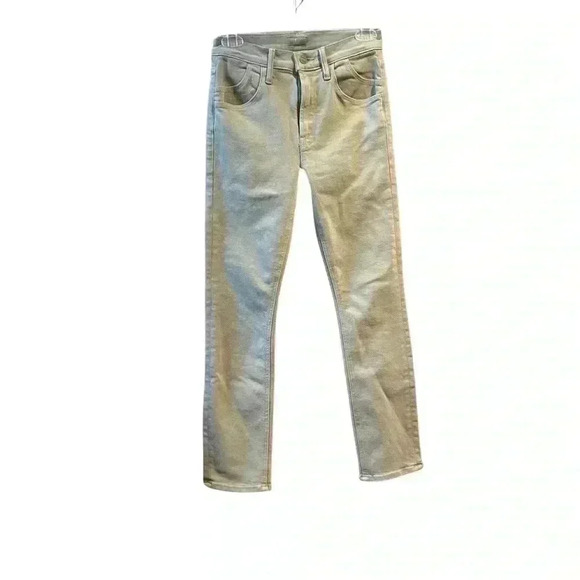 NEW MOTHER STASH MID RISE DAZZLER ANKLE Second Chance oil green Size 25 - Picture 5 of 10